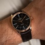 Rolex Cellini Time 50505 (2017) - Black dial 39 mm Rose Gold case (7/8)