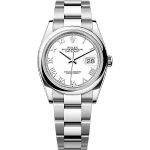 Rolex Datejust 36 126200 (2025) - Wit wijzerplaat 36mm Staal (1/1)