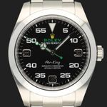 Rolex Air-King 116900 (2021) - Black dial 40 mm Steel case (2/7)
