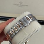 Patek Philippe Cubitus 5821/1AR-001 (2025) - Blue dial 45 mm Gold/Steel case (10/10)