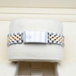 Rolex Datejust 31 68273 (1994) - Blue dial 31 mm Gold/Steel case (6/7)