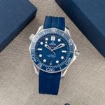 Omega Seamaster Diver 300 M 210.30.42.20.03.001 (Onbekend (willekeurig serienummer)) - Blauw wijzerplaat 42mm Staal (1/8)