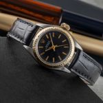 Rolex Oyster Perpetual 6804 (1969) - Black dial 26 mm Gold/Steel case (2/8)