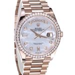 Rolex Day-Date 36 128345RBR (2022) - White dial 36 mm Rose Gold case (5/8)