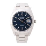 Rolex Datejust 41 126300 (2025) - Blue dial 41 mm Steel case (1/4)