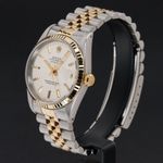 Rolex Datejust 36 16233 (1991) - Silver dial 36 mm Gold/Steel case (4/8)