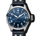 IWC Big Pilot IW329303 (2023) - Blauw wijzerplaat 43mm Staal (1/1)