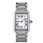 Cartier Tank WSTA0107 (2026) - Silver dial 22 mm Steel case (1/4)