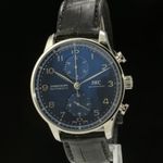 IWC Portuguese Chronograph IW371606 (2020) - Blue dial 41 mm Steel case (5/7)