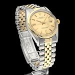 Rolex Datejust 1601 (1974) - Champagne dial 36 mm Gold/Steel case (4/8)
