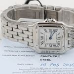 Cartier Panthère WSPN0013 (2026) - Zilver wijzerplaat 23mm Staal (8/8)