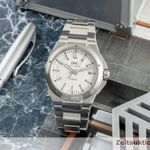 IWC Ingenieur Automatic IW323904 (2015) - Silver dial 40 mm Steel case (1/8)