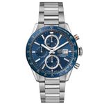 TAG Heuer Carrera Calibre 16 CBM2112.BA0651 (2024) - Blauw wijzerplaat 41mm Staal (3/3)