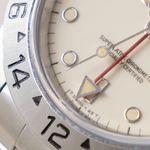 Rolex Explorer II 16550 (1985) - Wit wijzerplaat 40mm Staal (4/8)