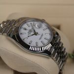 Rolex Datejust 41 126334 (2024) - Wit wijzerplaat 41mm Staal (4/7)