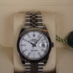 Rolex Datejust 41 126334 (2024) - Wit wijzerplaat 41mm Staal (2/7)