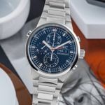 IWC Pilot IW326805 (2005) - Zwart wijzerplaat 39mm Staal (3/8)