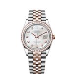 Rolex Datejust 36 126281RBR (2024) - Parelmoer wijzerplaat 36mm Staal (1/1)