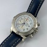 Breitling Super Avenger A13370 (Unknown (random serial)) - Pearl dial 48 mm Steel case (4/5)