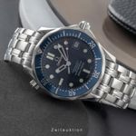Omega Seamaster Diver 300 M 2222.80.00 (2007) - Blauw wijzerplaat 36mm Staal (2/8)
