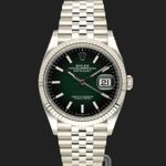 Rolex Datejust 36 126234 (2026) - Green dial 36 mm Steel case (2/8)