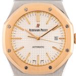 Audemars Piguet Royal Oak Selfwinding 15400SR.OO.1220SR.01 (Onbekend (willekeurig serienummer)) - Zilver wijzerplaat 41mm Staal (2/7)