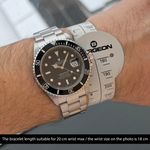 Rolex Submariner Date 16610 (2000) - Black dial 40 mm Steel case (2/8)