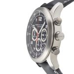 Porsche Design Dashboard 6612.11/3 (2010) - Zwart wijzerplaat 43mm Titanium (6/8)