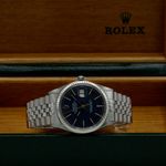 Rolex Datejust 1601 (1970) - Blauw wijzerplaat 36mm Staal (3/7)