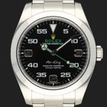 Rolex Air-King 116900 (2017) - Black dial 40 mm Steel case (3/8)