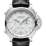 Panerai Luminor Chrono PAM01218 (2026) - Wit wijzerplaat 44mm Staal (1/1)