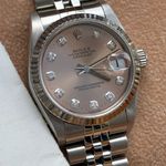 Rolex Datejust 31 78274 (2000) - Pink dial 31 mm Steel case (2/8)