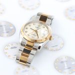 Rolex Datejust 36 116233 (Unknown (random serial)) - Silver dial 36 mm Gold/Steel case (5/8)
