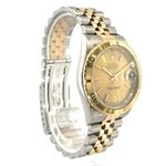 Rolex Datejust Turn-O-Graph 16263 (2007) - Grey dial 36 mm Gold/Steel case (4/8)