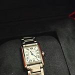 Cartier Tank WSTA0106 (2026) - Silver dial 26 mm Steel case (1/2)