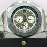 Audemars Piguet Royal Oak Offshore 26400SO.OO.A055CA.01 (2021) - Green dial 43 mm Steel case (6/8)