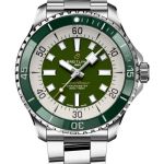 Breitling Superocean 44 A17376A31L1A1 (2026) - Groen wijzerplaat 44mm Staal (1/1)