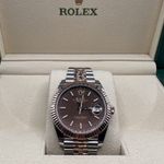 Rolex Datejust 41 126331 (Unknown (random serial)) - Brown dial 41 mm Steel case (4/6)