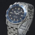 Omega Seamaster Diver 300 M 2561.80.00 (1995) - Blauw wijzerplaat 36mm Staal (7/7)