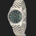 Rolex Datejust 31 278274 (2024) - Green dial 31 mm Steel case (1/8)