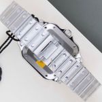 Cartier Santos WSSA0029 (2026) - Silver dial 35 mm Steel case (6/8)
