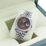 Rolex Datejust 36 116234 (Unknown (random serial)) - Brown dial 36 mm Steel case (2/8)