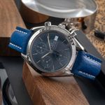 Omega Speedmaster Date 3511.80.00 (1999) - Blauw wijzerplaat 39mm Staal (2/8)