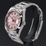 Rolex Datejust 36 116200 (2010) - Roze wijzerplaat 36mm Staal (4/8)