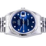 Rolex Datejust 36 16234 (1991) - Blue dial 36 mm Steel case (5/8)