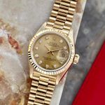 Rolex Lady-Datejust 69178G (1989) - Gold dial 26 mm Yellow Gold case (1/8)