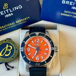 Breitling Superocean 42 A17366D71O1S2 (2022) - Red dial 42 mm Steel case (7/7)