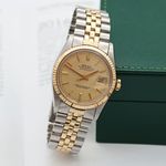 Rolex Datejust 36 16013 (Unknown (random serial)) - Champagne dial 36 mm Gold/Steel case (4/8)