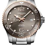 Longines HydroConquest L3.780.3.78.6 (2026) - Grey dial 39 mm Steel case (1/1)