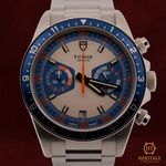 Tudor Heritage Chrono Blue 70330B (2019) - Multi-colour dial 42 mm Steel case (4/8)